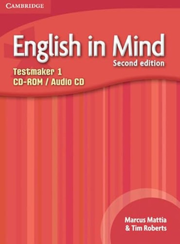 English in Mind Level 1 Testmaker CD-ROM and Audio CD