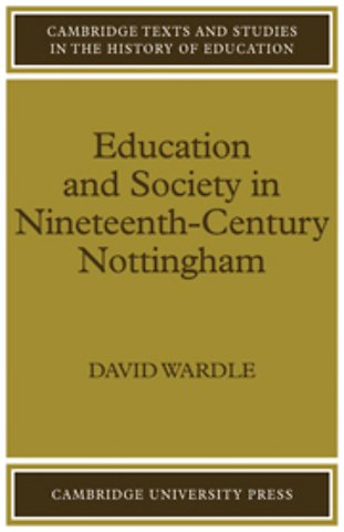Education and Society in Nineteenth-Century Nottingham