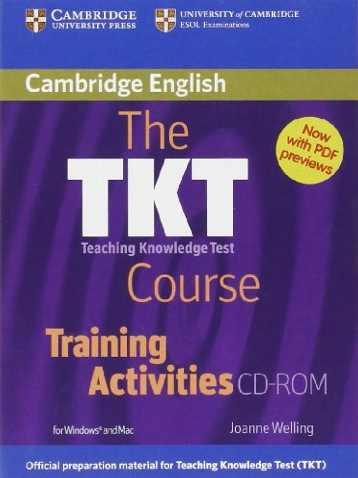 The TKT Course Training Activities CD-ROM