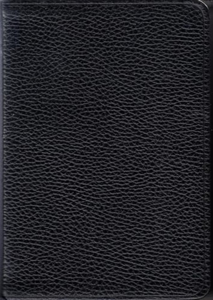 KJV Cameo Reference Edition with Apocrypha KJ453:XRA Black Calfsplit Leather