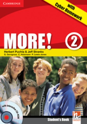 More! Level 2 Student's Book with Interactive CD-ROM with Cyber Homework