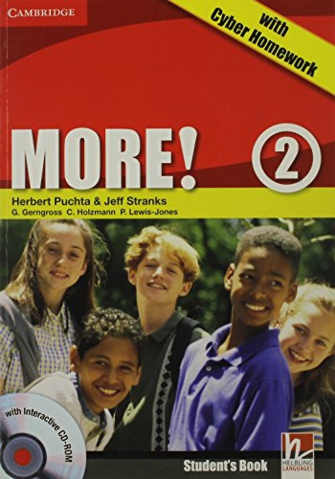 More! Level 2 Student's Book with Interactive CD-ROM with Cyber Homework