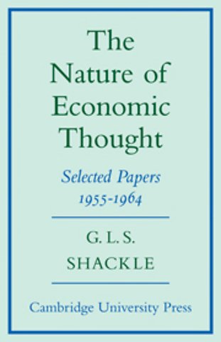 The Nature of Economic Thought