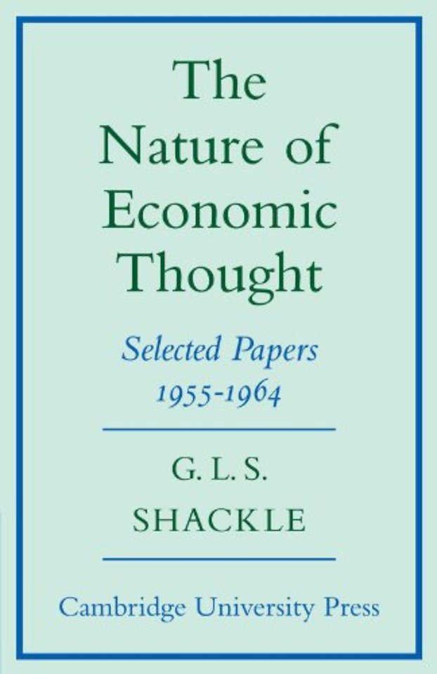 The Nature of Economic Thought