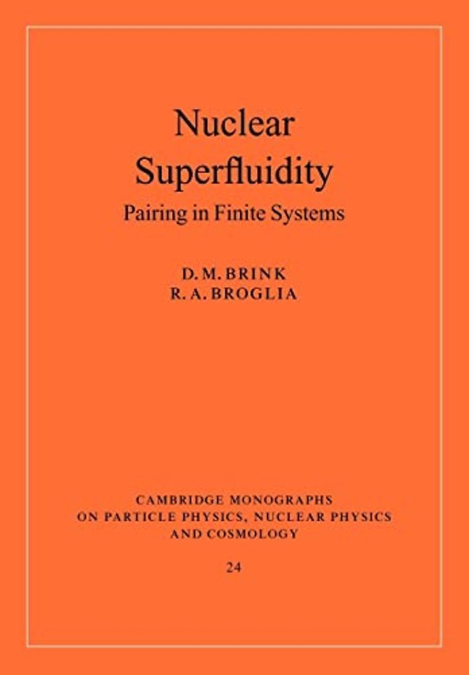 Nuclear Superfluidity