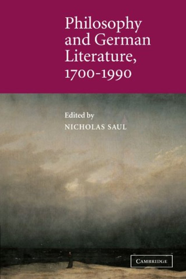 Philosophy and German Literature, 1700–1990