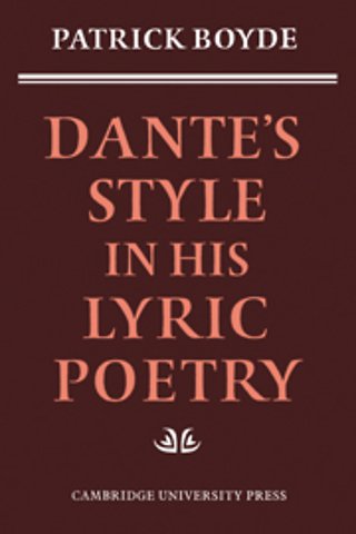 Dante's Style in his Lyric Poetry