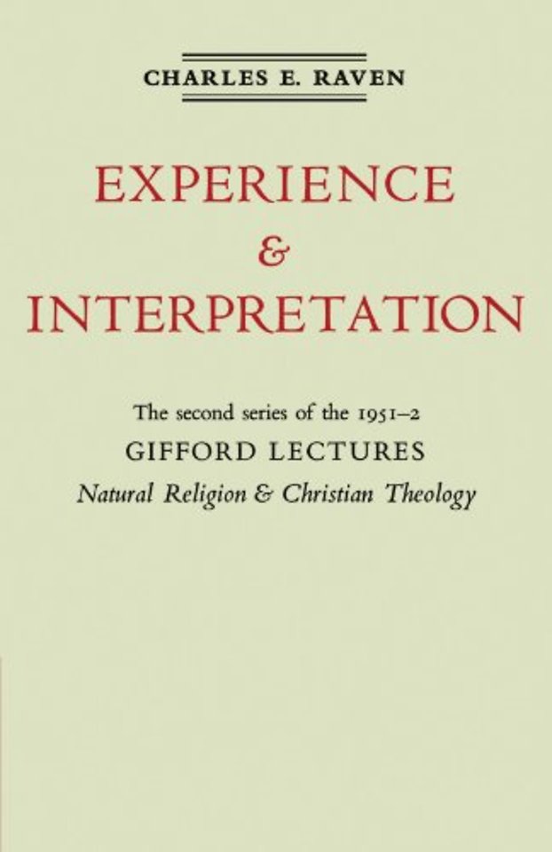 Natural Religion and Christian Theology