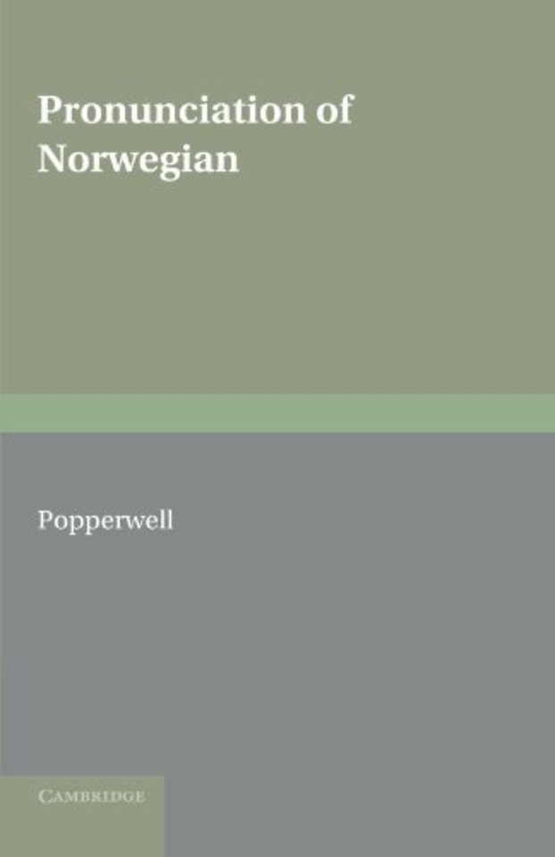 Pronunciation of Norwegian