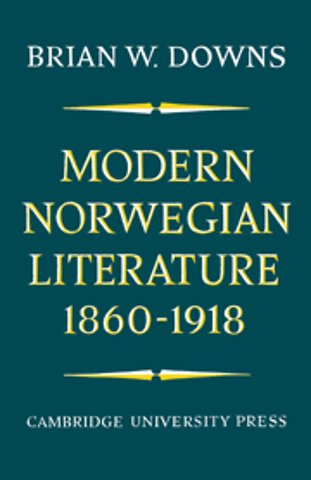 Modern Norwegian Literature 1860–1918