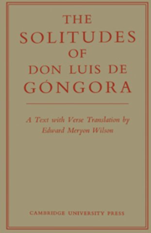 The Solitudes of Don Luis De Góngora