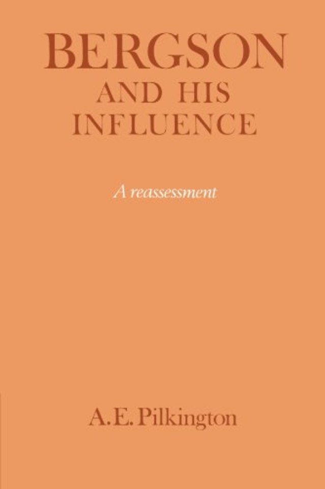 Bergson and his Influence