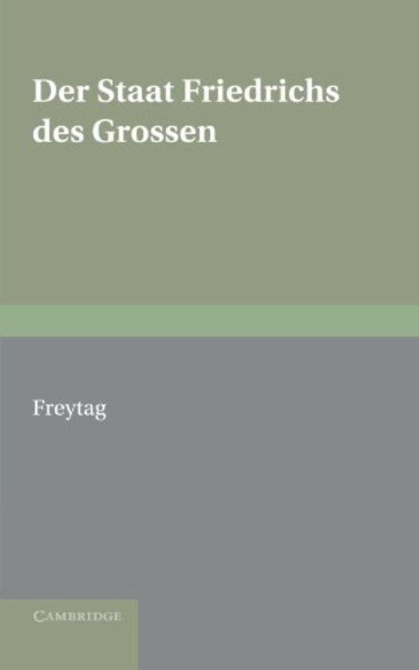 Staat Friedrichs des Grossen