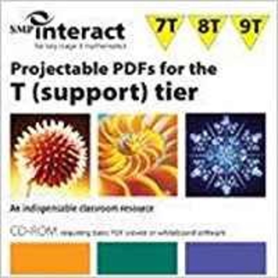 SMP Interact for Two-Tier Projectable PDFs Key Stage 3 Tier T CD-ROM