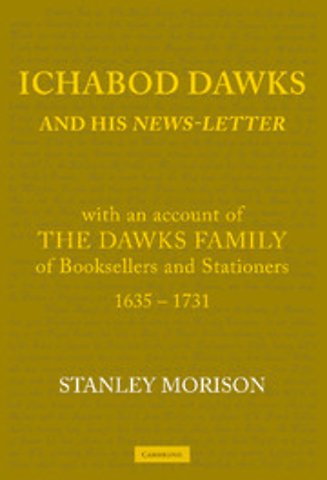 Ichabod Dawks and his Newsletter