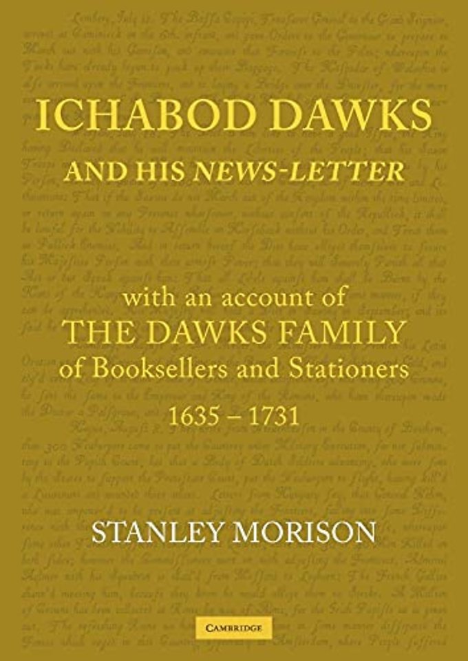 Ichabod Dawks and his Newsletter