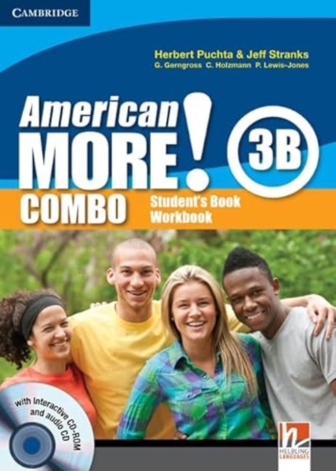 American More! Level 3 Combo B with Audio CD/CD-ROM