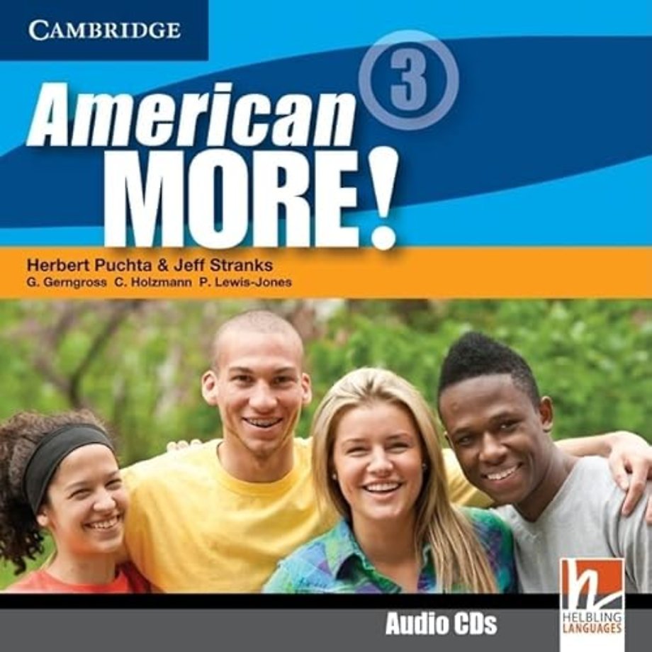 American More! Level 3 Class Audio CDs (2)