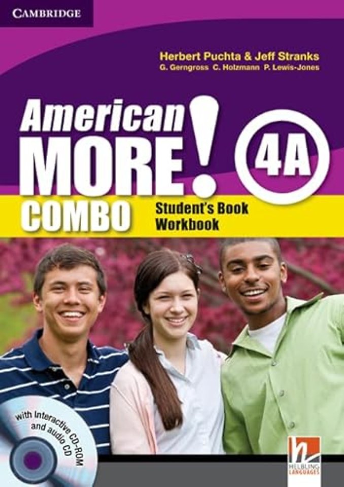 American More! Level 4 Combo A with Audio CD/CD-ROM