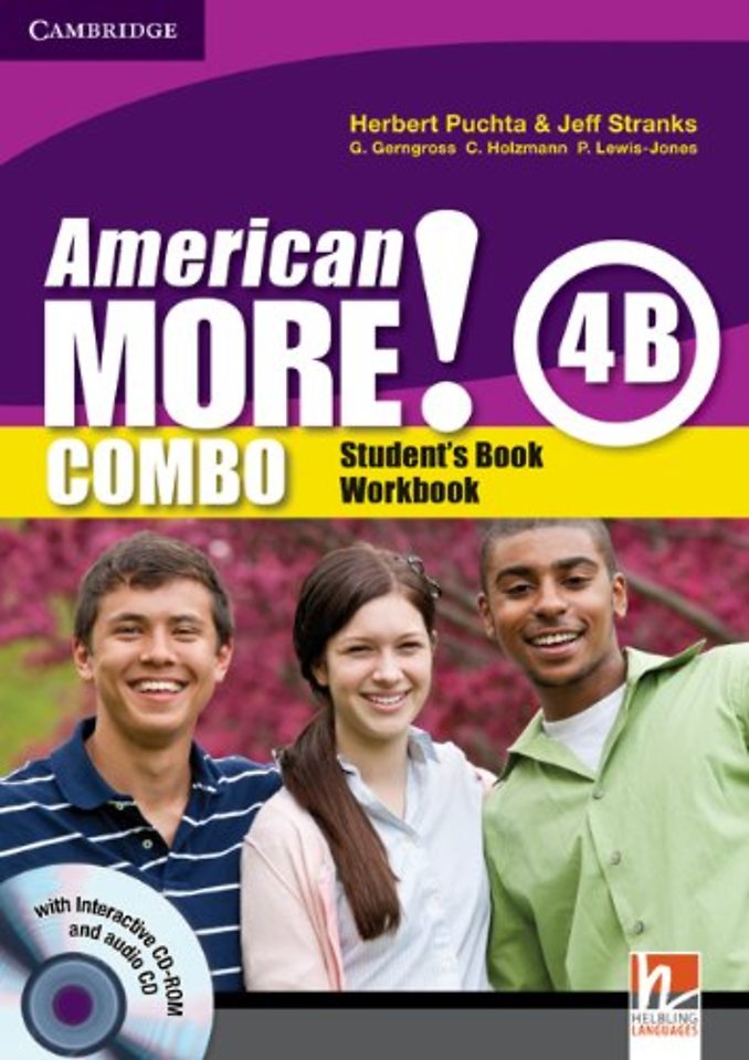 American More! Level 4 Combo B with Audio CD/CD-ROM