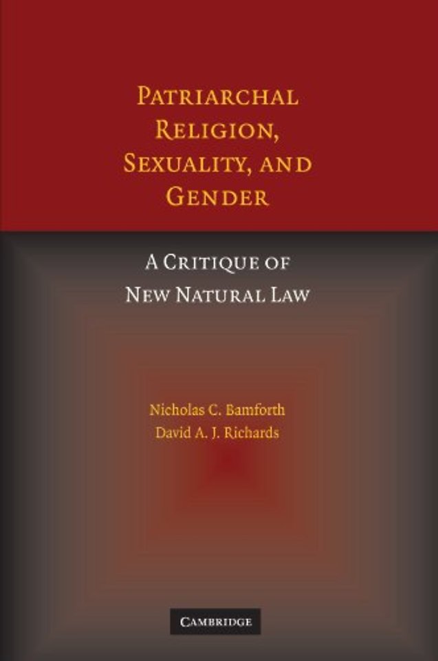 Patriarchal Religion, Sexuality, and Gender