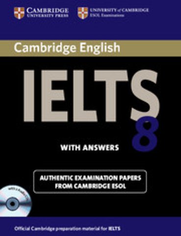 Cambridge IELTS 8 Self-study Pack (Student's Book with Answers and Audio CDs (2))
