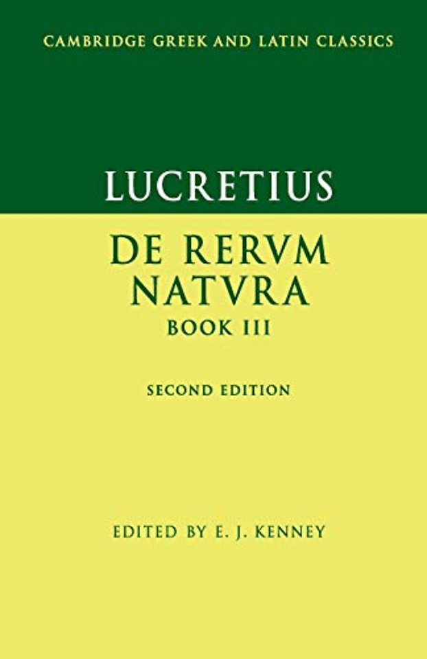 Lucretius: De Rerum NaturaBook III