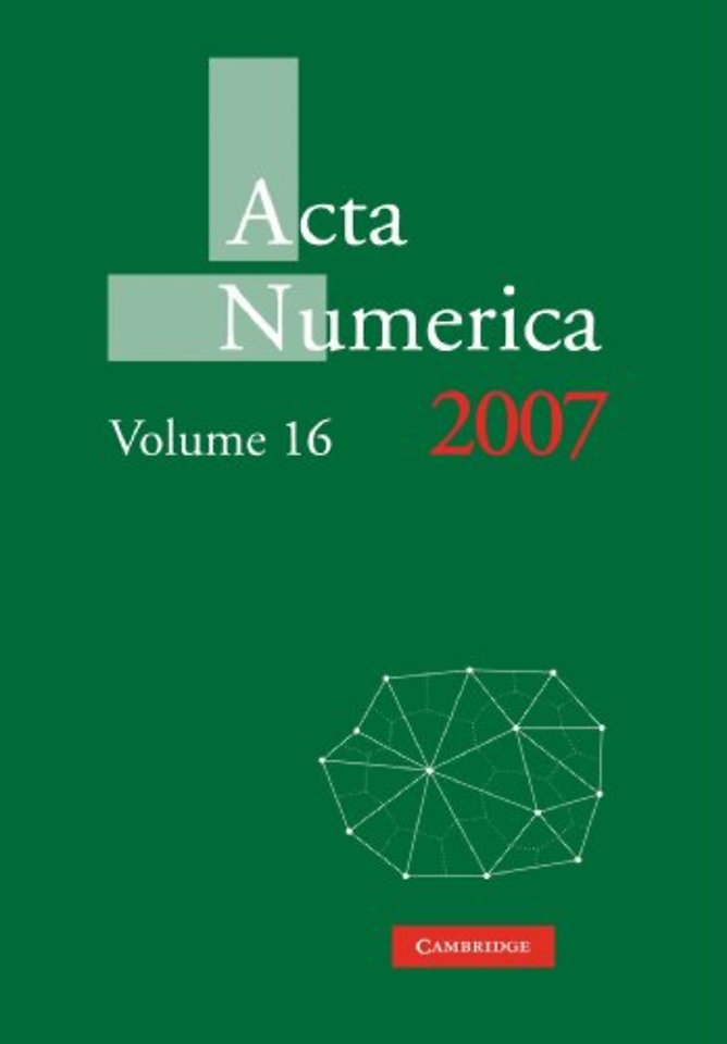 Acta Numerica 2007: Volume 16