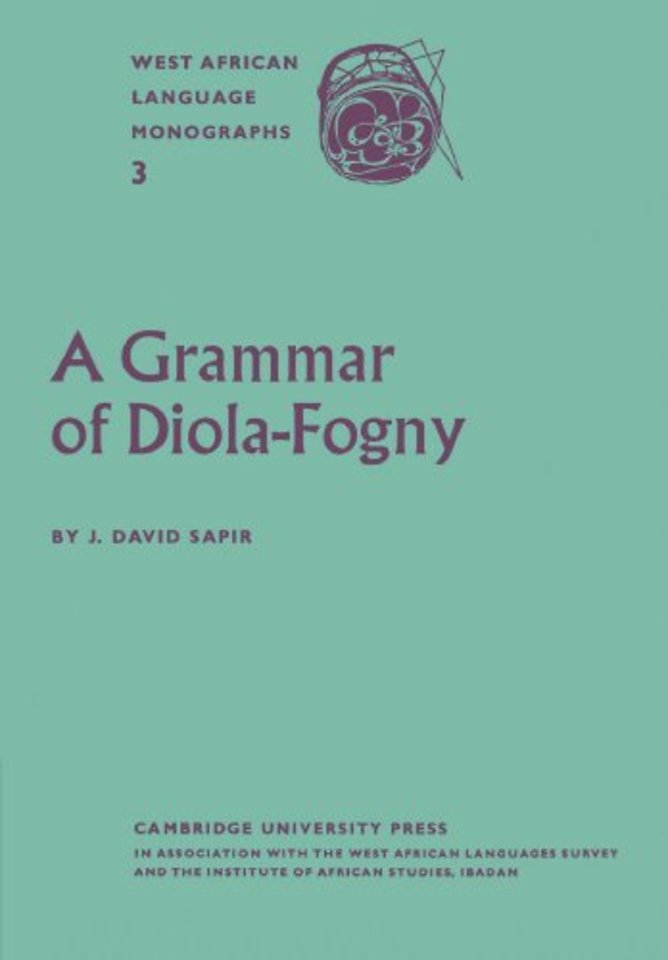 A Grammar of Diola-Fogny