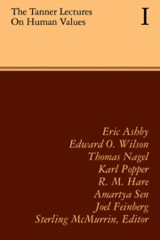 The Tanner Lectures on Human Values