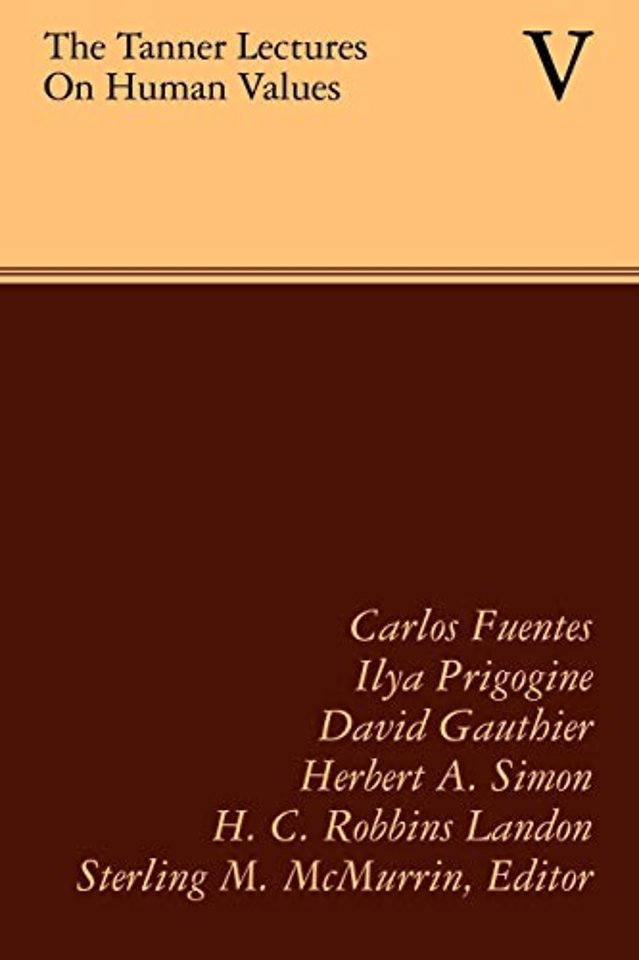 The Tanner Lectures on Human Values