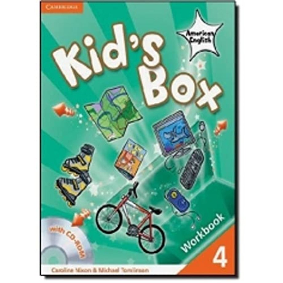 Kid's Box American English Level 4 Workbook with CD-ROM