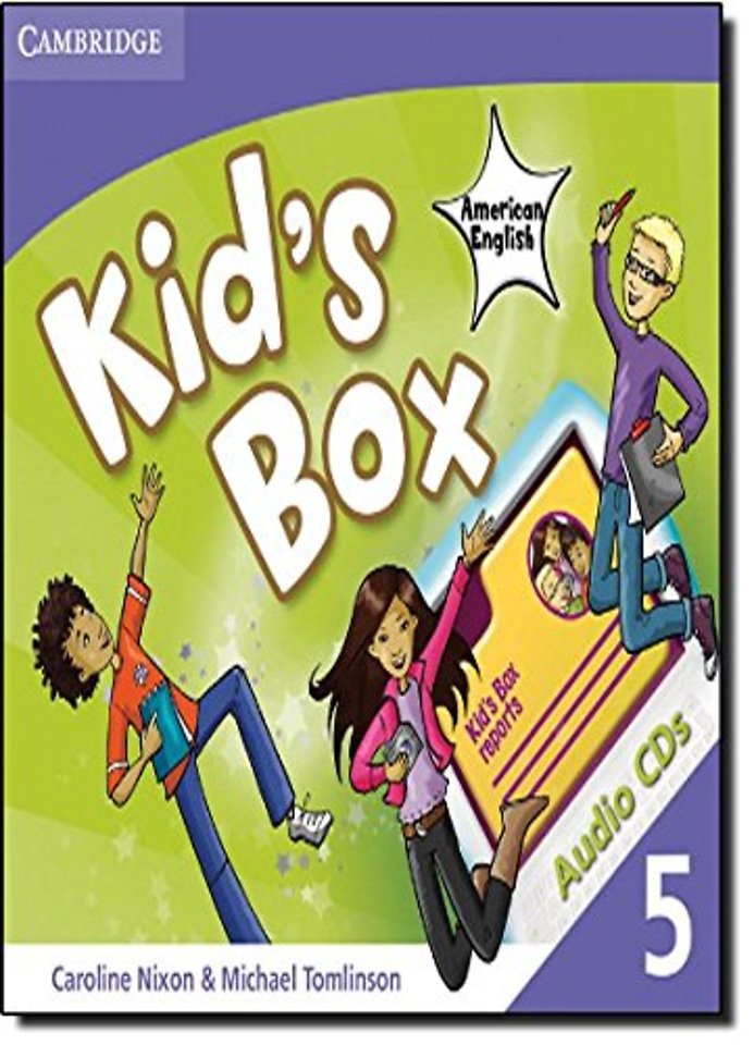 Kid's Box American English Level 5 Audio CDs (3)