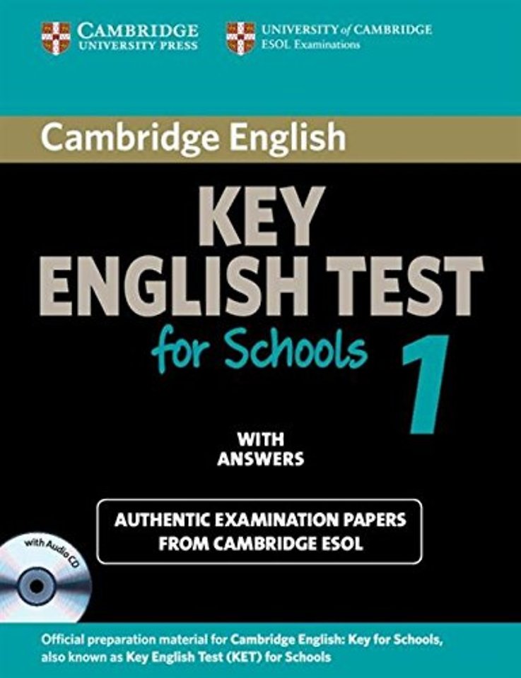 Cambridge KET for Schools 1 Self-study Pack (Student's Book with Answers and Audio CD)