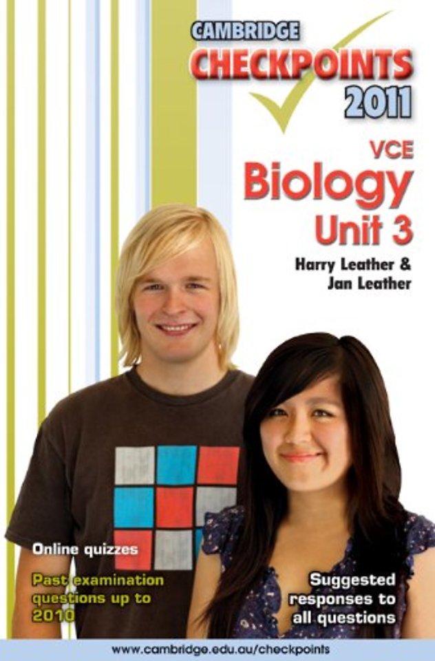 Cambridge Checkpoints VCE Biology Unit 3 2011