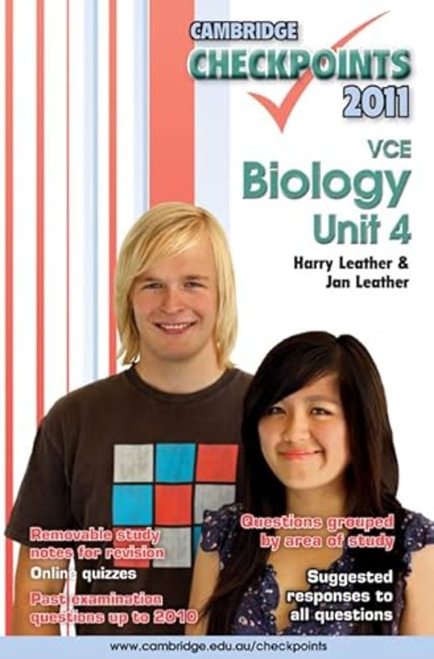 Cambridge Checkpoints VCE Biology Unit 4 2011