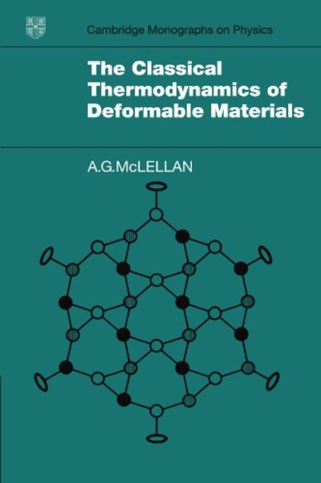 The Classical Thermodynamics of Deformable Materials