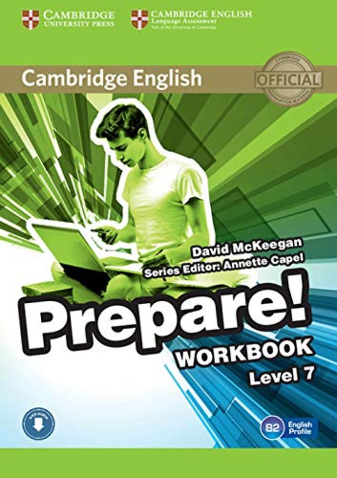 Cambridge English Prepare! Level 7 Workbook with Audio