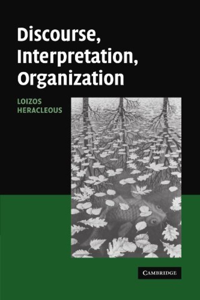 Discourse, Interpretation, Organization