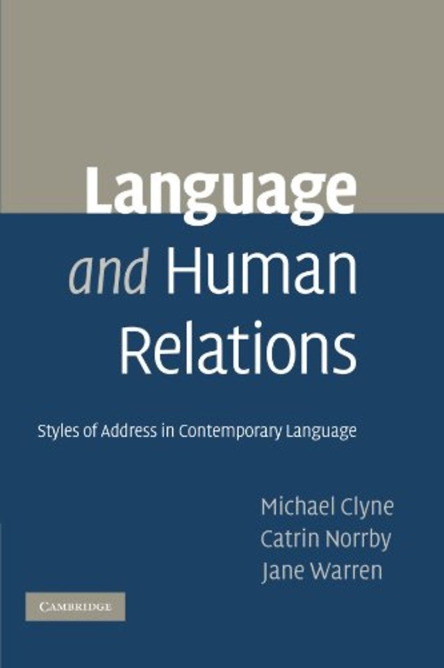 Language and Human Relations
