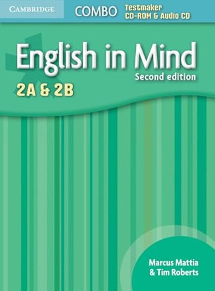 English in Mind Levels 2A and 2B Combo Testmaker CD-ROM and Audio CD