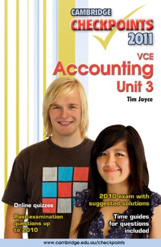 Cambridge Checkpoints VCE Accounting Unit 3 2011