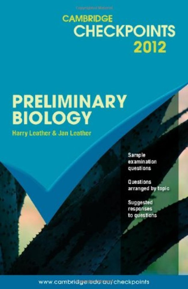 Cambridge Checkpoints Preliminary Biology