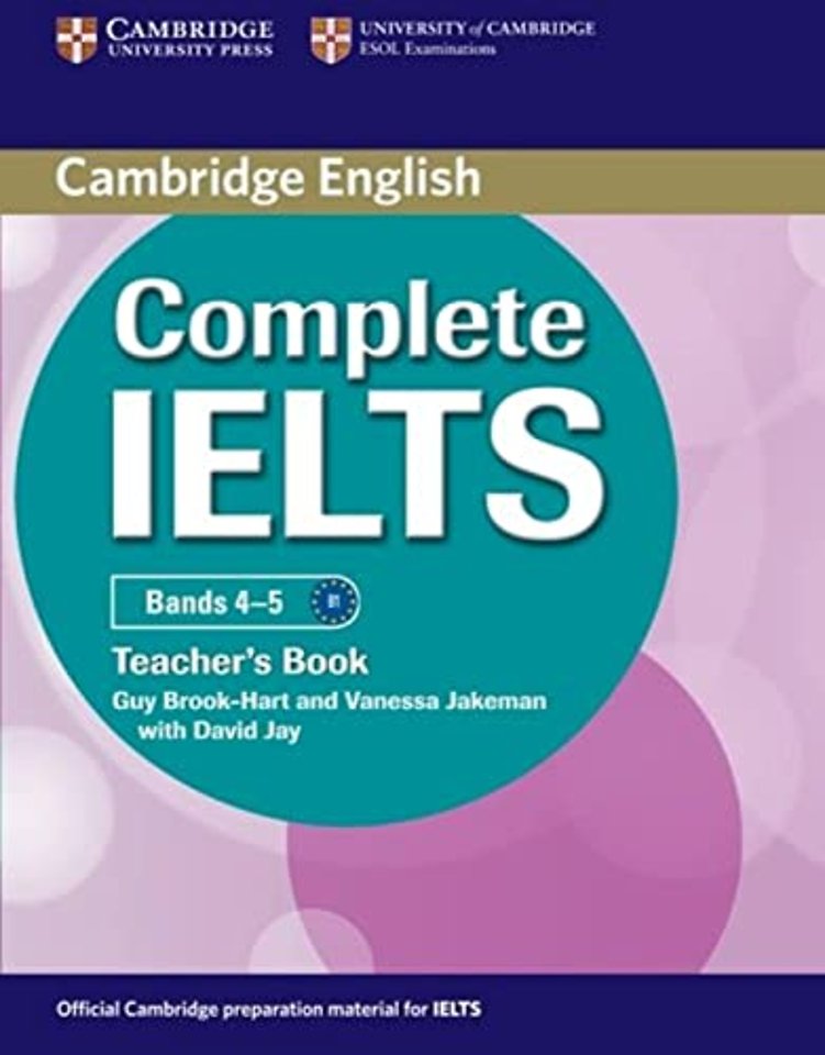 Complete IELTS Bands 4–5 Teacher's Book
