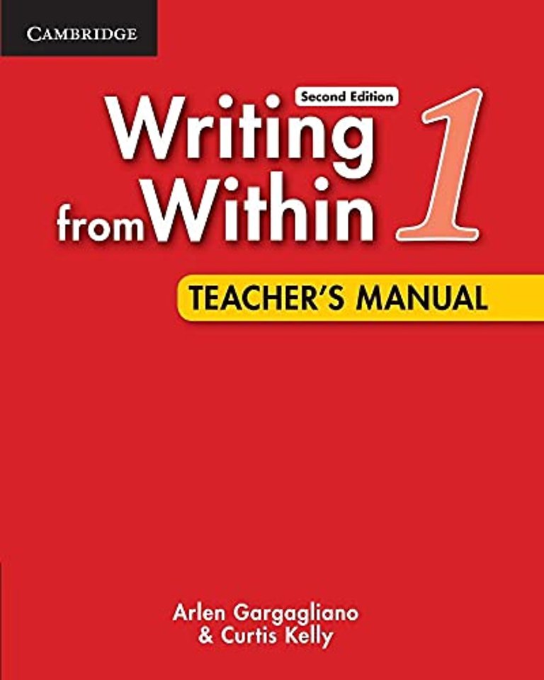 Writing from Within Level 1 Teacher's Manual