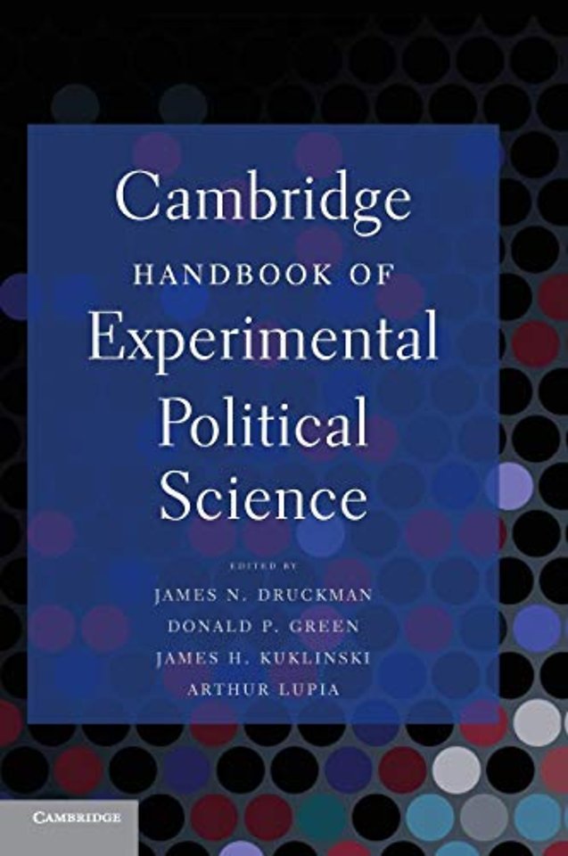 Cambridge Handbook of Experimental Political Science