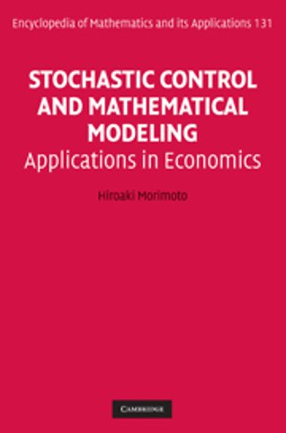 Stochastic Control and Mathematical Modeling
