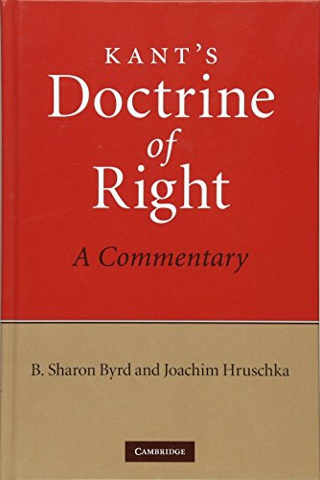 Kant's Doctrine of Right