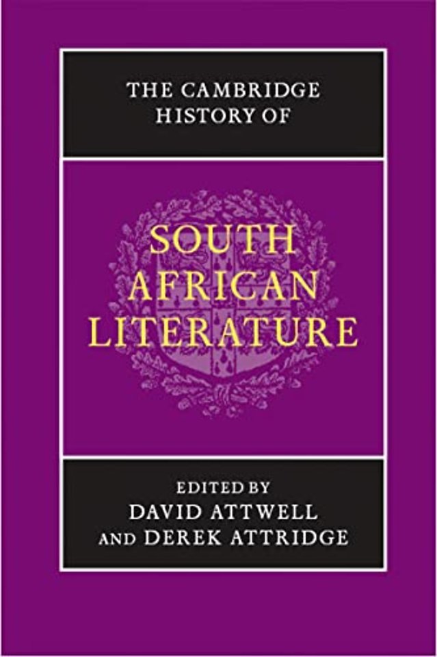The Cambridge History of South African Literature