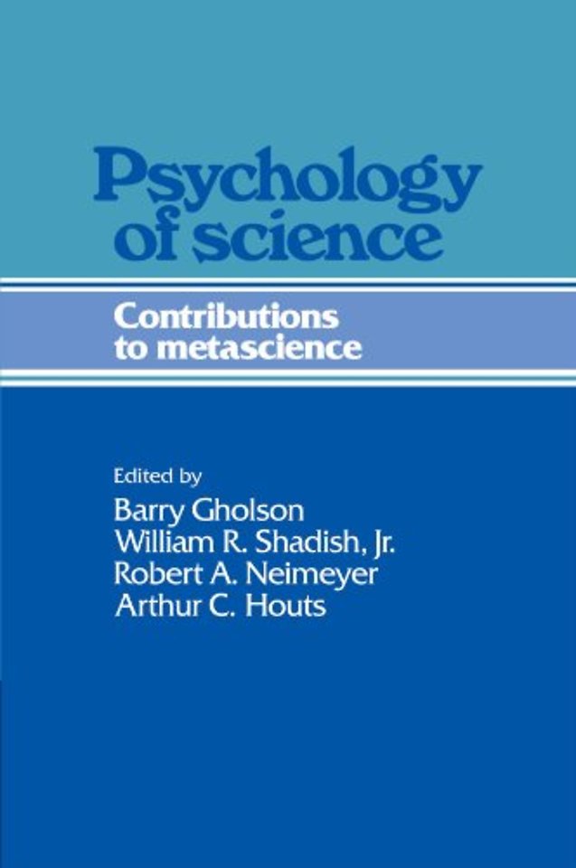 Psychology of Science